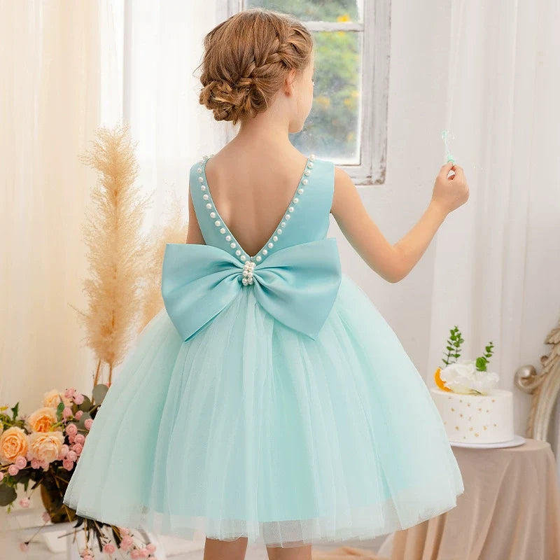 Girls’ Pearl Party Dress