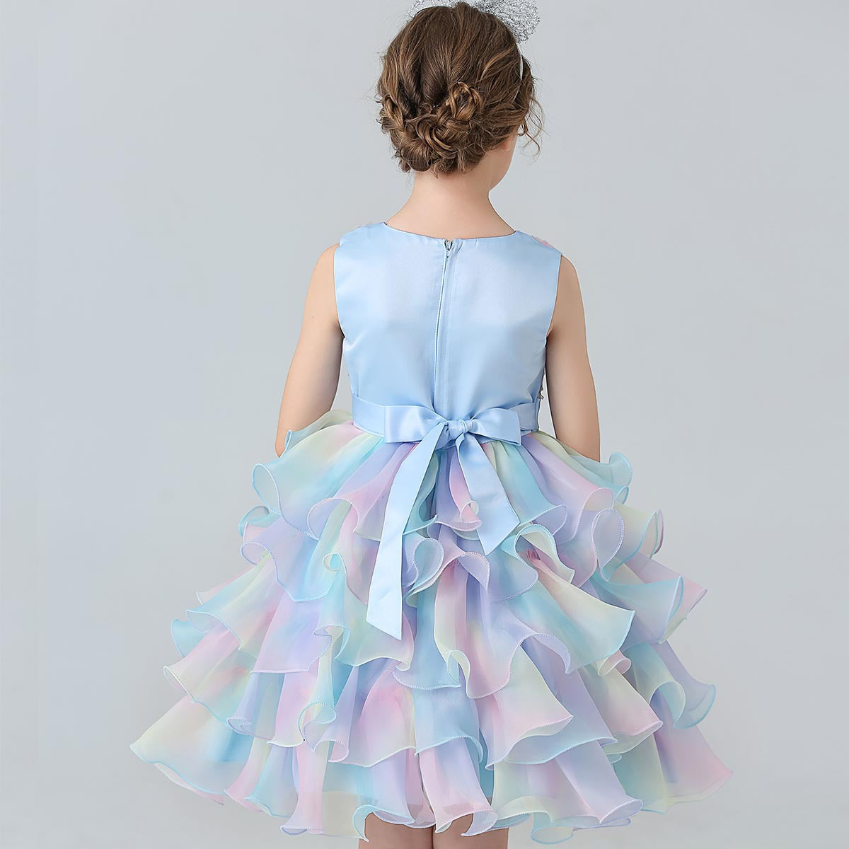 Children's Layered Dress in Colors