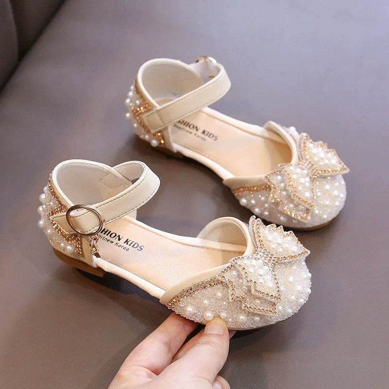 Girls Pearl Party Shoes – Charmy