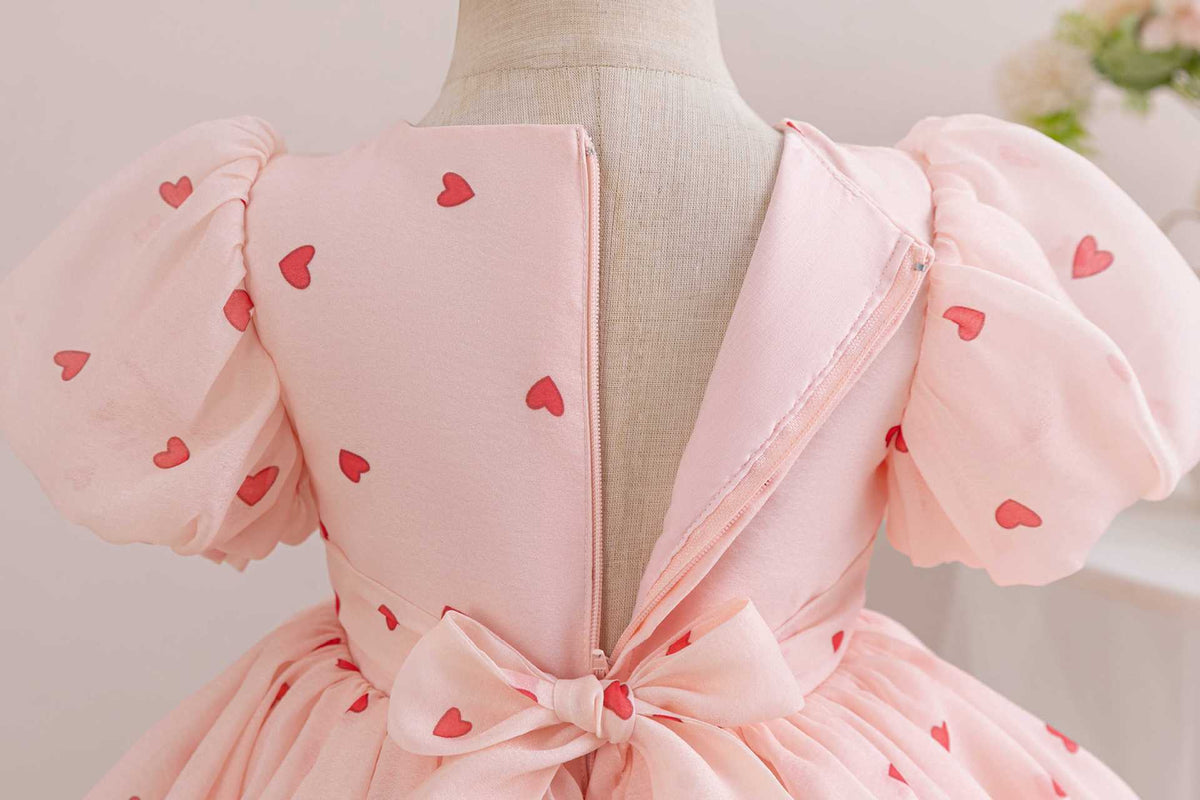 Girls' Party Dress Love/ Cherries/ Watermelon