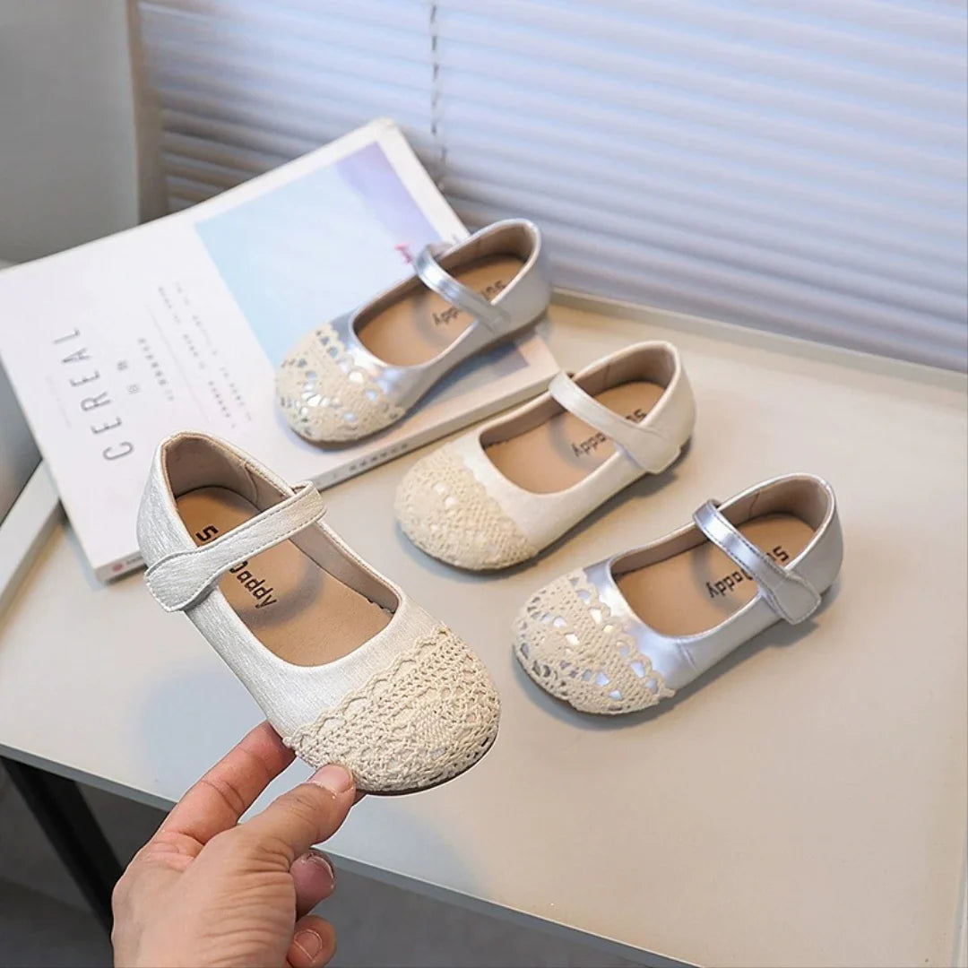 Girls Lace Party Shoes – Charmy