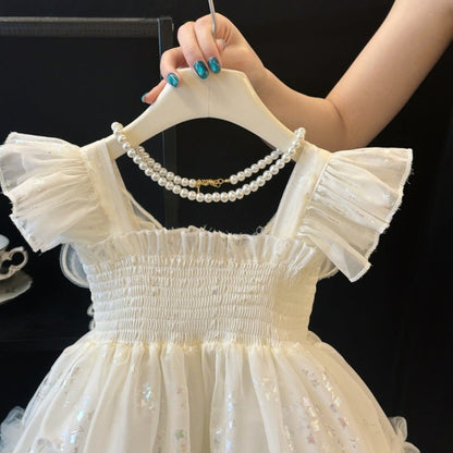 Sparkly Children's Dress with Wings