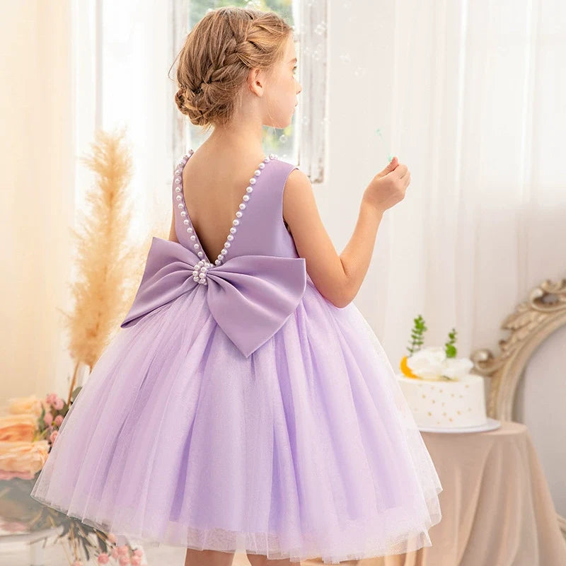 Girls’ Pearl Party Dress