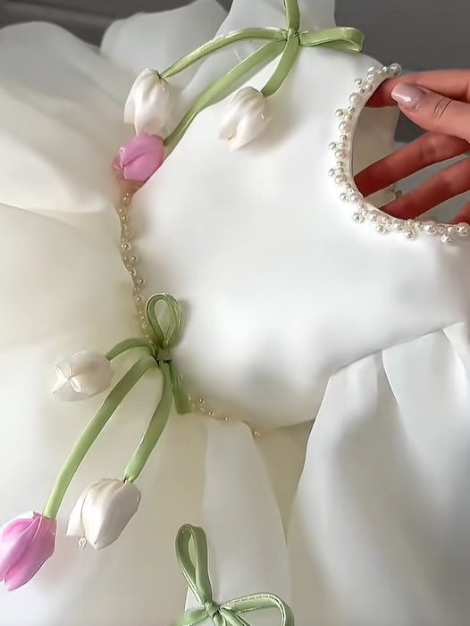 White Tulip Dress