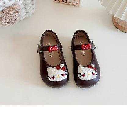 Girls' Kitten-Themed Shoes