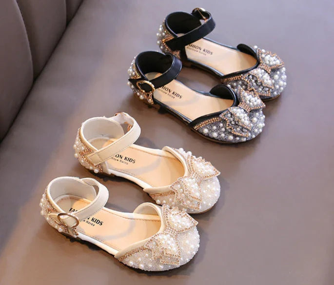 Girls Pearl Party Shoes – Charmy