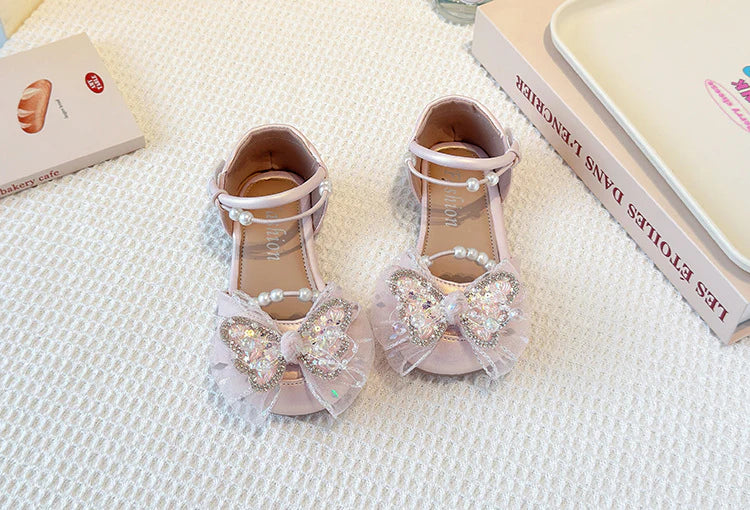 Girls Butterfly Sparkle Sandals – Charmy