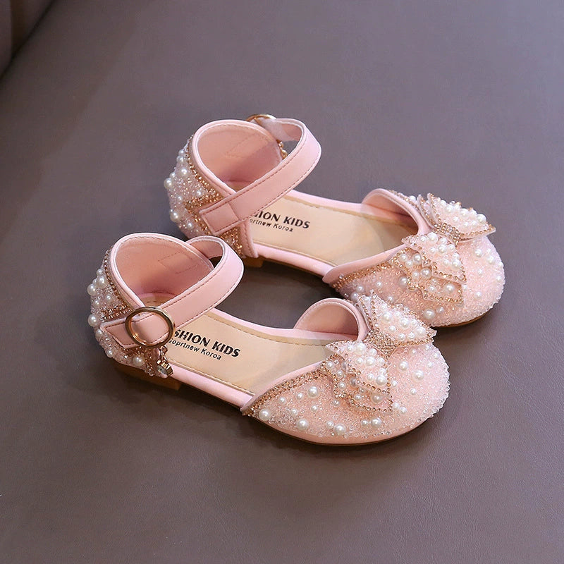 Girls Pearl Party Shoes – Charmy