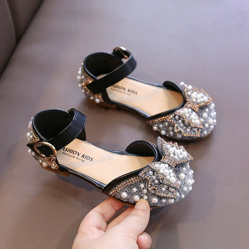 Girls Pearl Party Shoes – Charmy