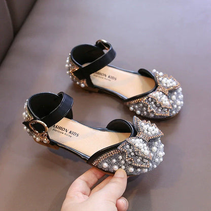 Girls Pearl Party Shoes – Charmy