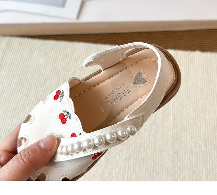 Children's Summer Cherry Sandals