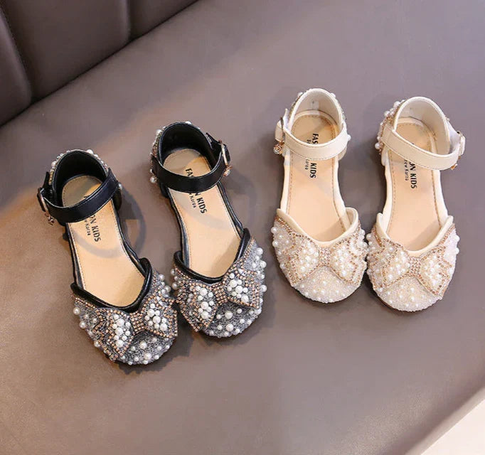 Girls Pearl Party Shoes – Charmy