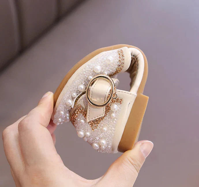Girls Pearl Party Shoes – Charmy
