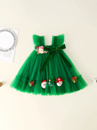 Christmas Tulle Children's Dress