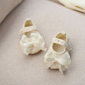 Girls' Shoes with Lace Bow