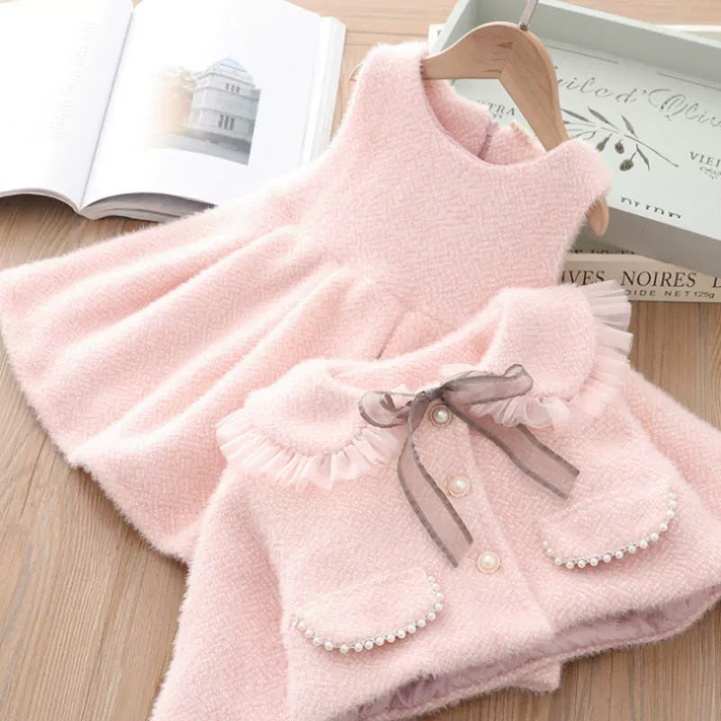Children's Boutique Dress + Coat