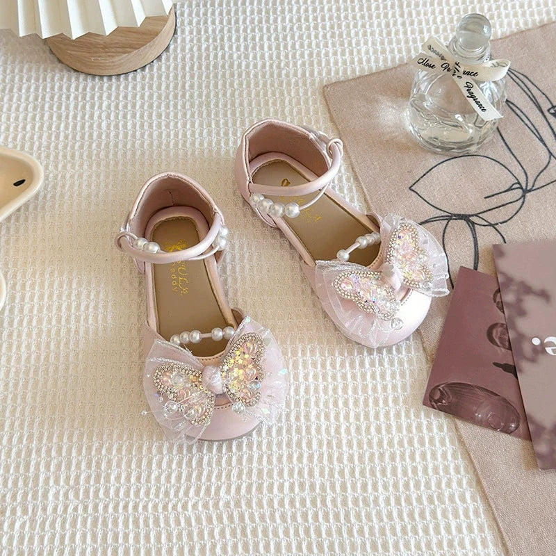 Girls Butterfly Sparkle Sandals – Charmy