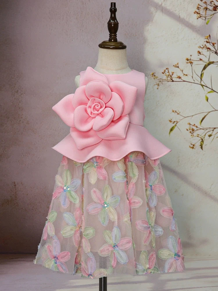 Girls' Floral Dress