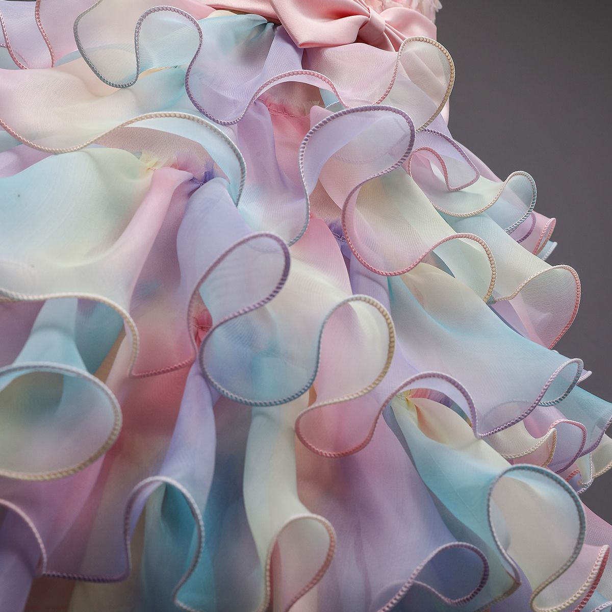 Children's Layered Dress in Colors