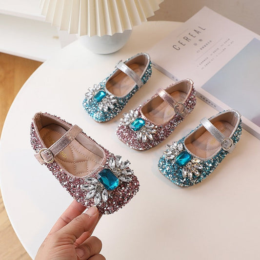 Girls Embellished Sequin Trainers – Charmy
