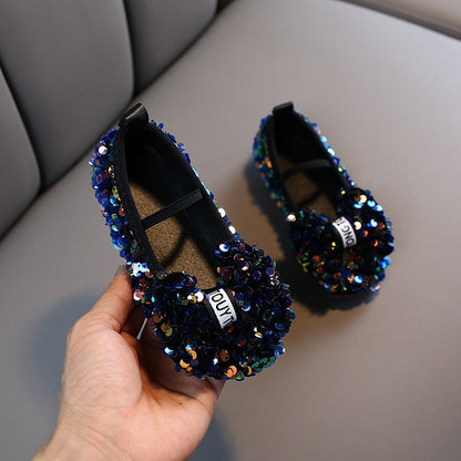 Girls Sequin Sparkle Trainers – Charmy