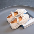 Girls Pearl Bow Glitter Shoes – Charmy