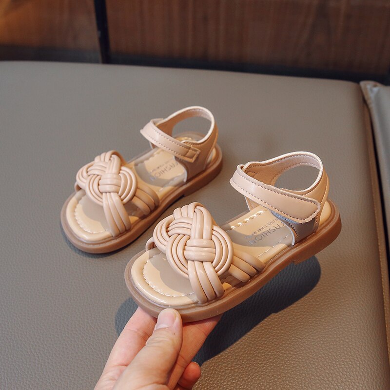 Girls Braided Summer Sandals – Charmy