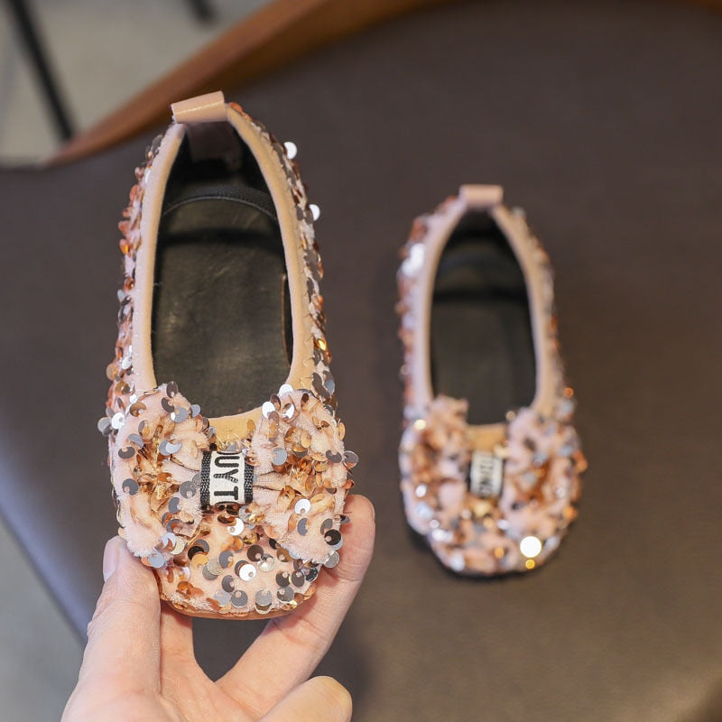 Girls Sequin Sparkle Trainers – Charmy