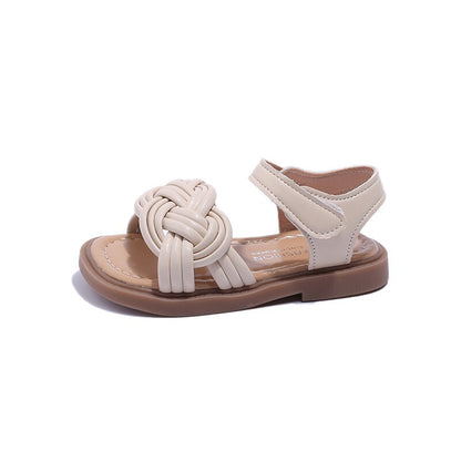 Girls Braided Summer Sandals – Charmy