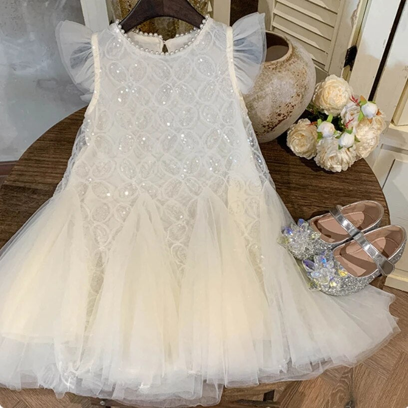 Shiny Sequins Children's Dress