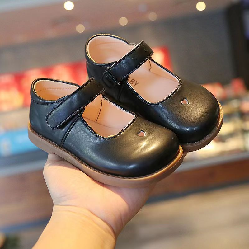 Girls Leather Mary Janes – Charmy