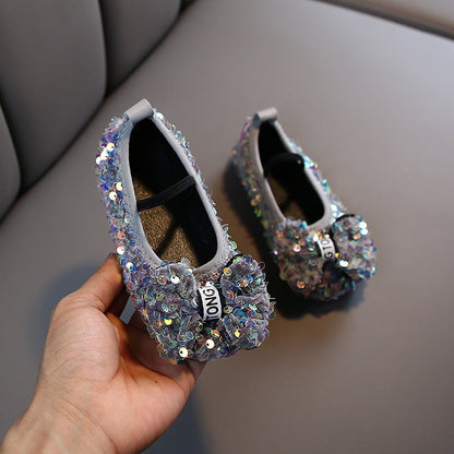 Girls Sequin Sparkle Trainers – Charmy