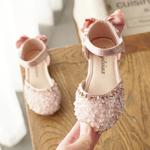 Girls Floral Ballet Flats – Charmy