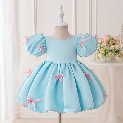 Children's Dress with Bows