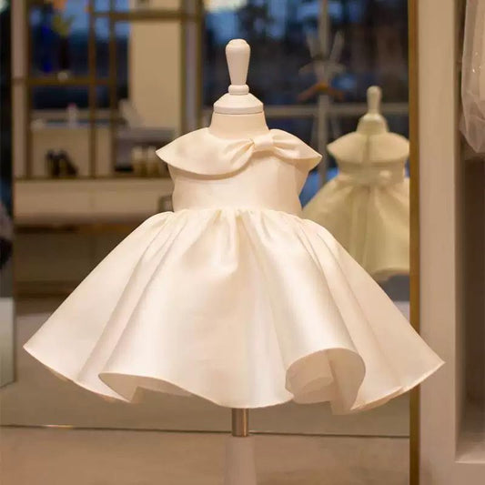 Children's Party Dress with Bow