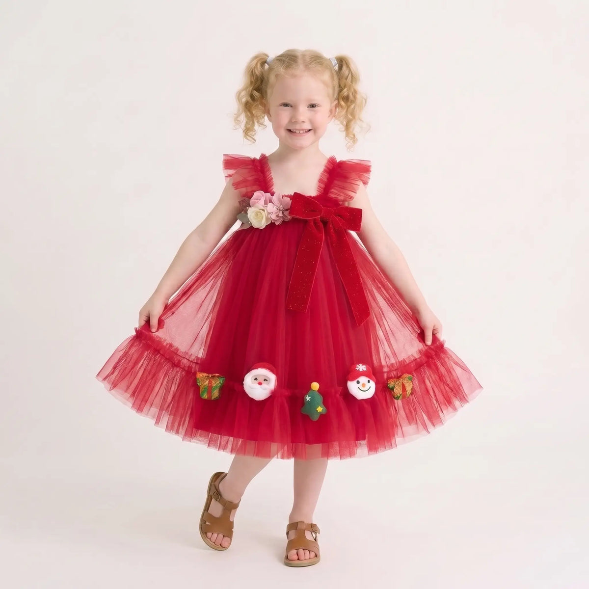 Christmas Tulle Children's Dress