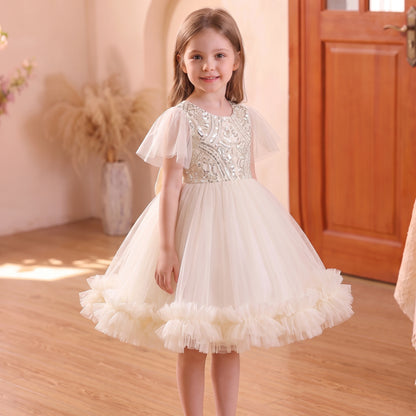 Children's Party Dress Tulle and Sparkles