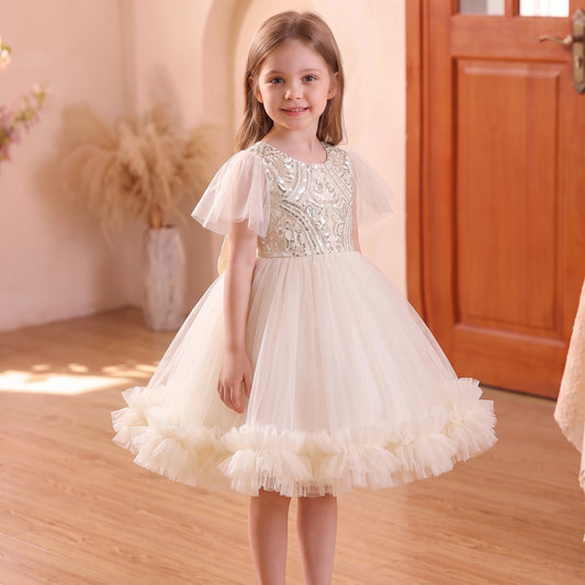 Children's Party Dress Tulle and Sparkles