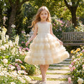 Children's Tulle Layered Dress